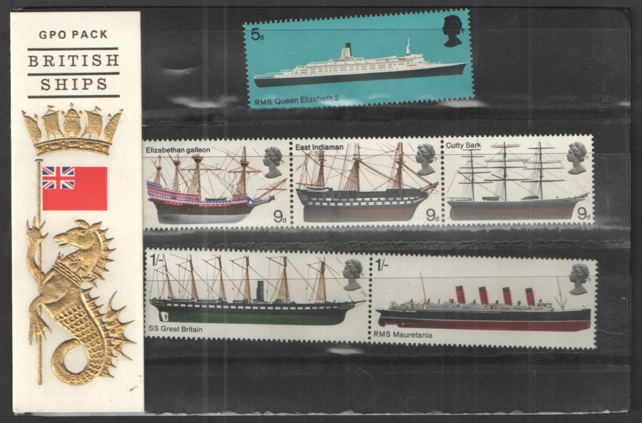 (image for) 1969 British Ships Presentation Pack - Click Image to Close